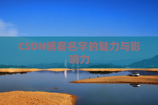 CSDN博客名字的魅力与影响力